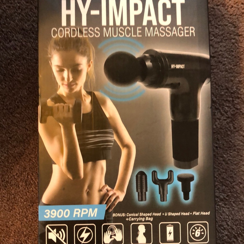 Cordless massager